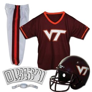 Kids Maroon and White VT Costume Set